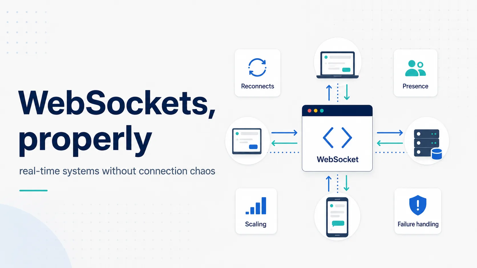 WebSockets, properly: real-time systems without connection chaos
